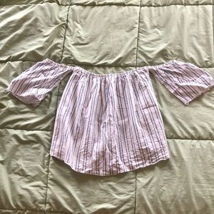 Off the shoulder top